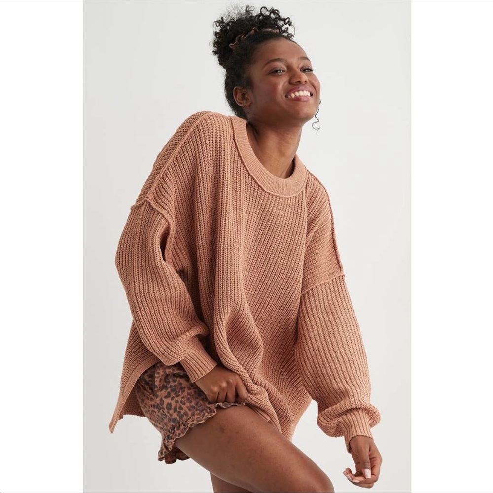Aerie Chinelle Oversized Sweater - Picture 1 of 4